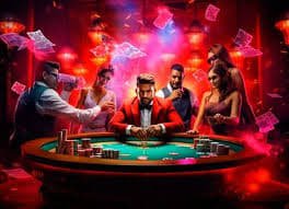 Live blackjack dealer studio at soda777 with multi-camera view and player bet interface